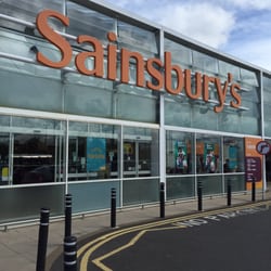 Sainsbury's - Big glass building
