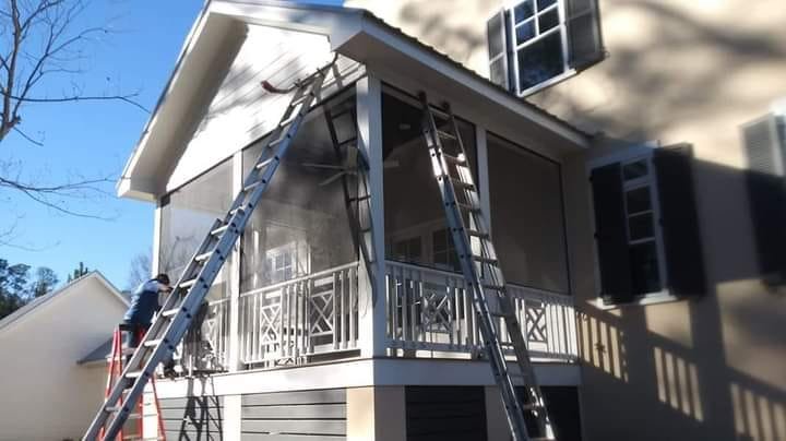 Slide of Busybee construction & outdoor Aesthetics