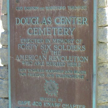 Douglas Center Cemetery - Nice historic plaque - Funeral Services & Cemeteries Near Me - Douglas, Massachusetts
