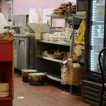 Big Wong - Food on the floor and in the kitchen shelves - Chinese Near Me - New York, New York Big Wong - Food on the floor and in the kitchen shelves - Chinese Near Me - New York, New York