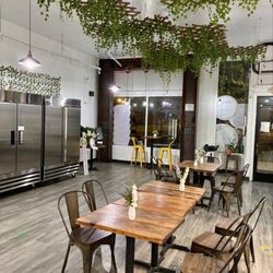 Nature's Organic Ice Cream - Bright, clean interior
