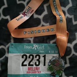 Iron Girl Clearwater - I'm an Iron Girl!