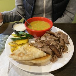 Gyros Meat Plate Gyros Meat Plate