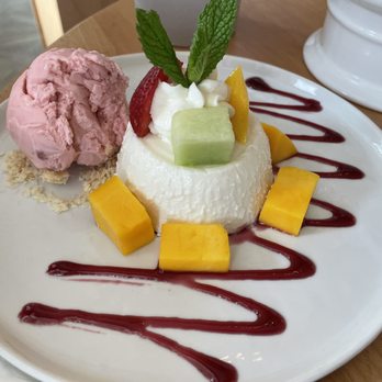 Prince Tea House - Edison - Coconut pana cotta - Desserts Near Me - Edison, New Jersey