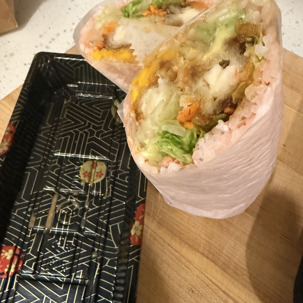 Poke burrito