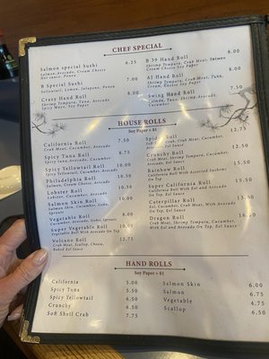 Menu photo 1 Malulu Sushi San Clemente, CA