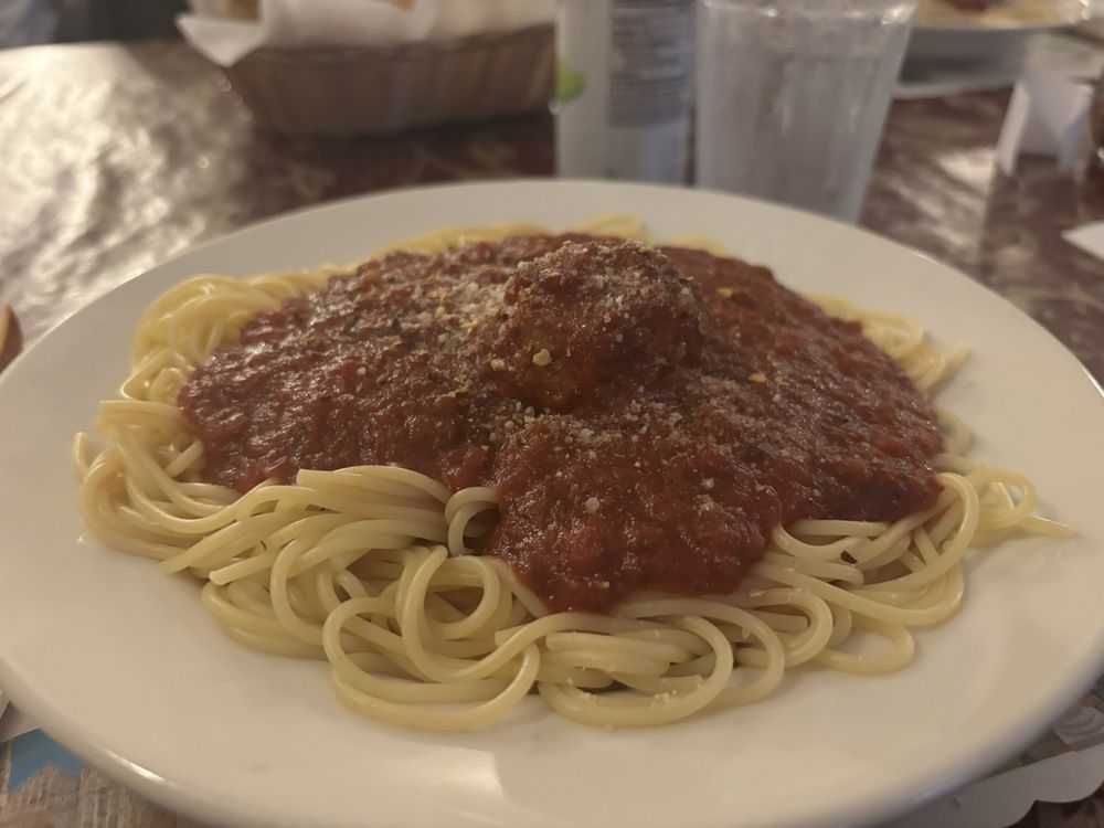 Food from Valentino's Cafe