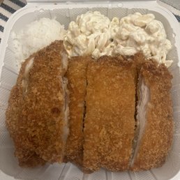Chicken Katsu Plate Chicken Katsu Plate