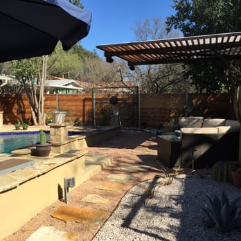 Red Sun Landscape Design - Path behind pool. - Landscape Architects or Designers Near Me