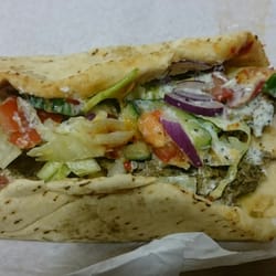 Pitta Crepe - Regular Moroccan Lamb wrap £3.30