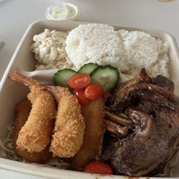 Seafood combo with kaibi Seafood combo with kaibi