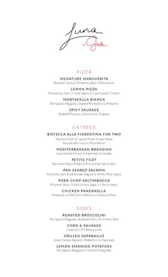 Menu photo 5 Luna By Giada Scottsdale, AZ Menu photo 5 Luna By Giada Scottsdale, AZ