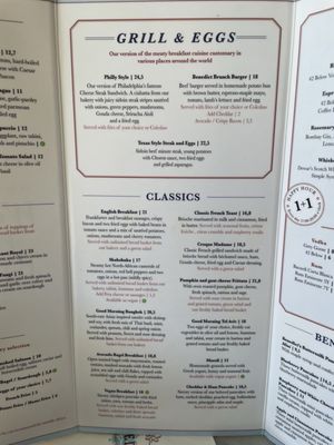 Menu photo 3 Benedict Berlin, BE Menu photo 3 Benedict Berlin, BE