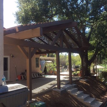 Handyman Temecula Valley - Custom wood patio cover - Handyman Near Me