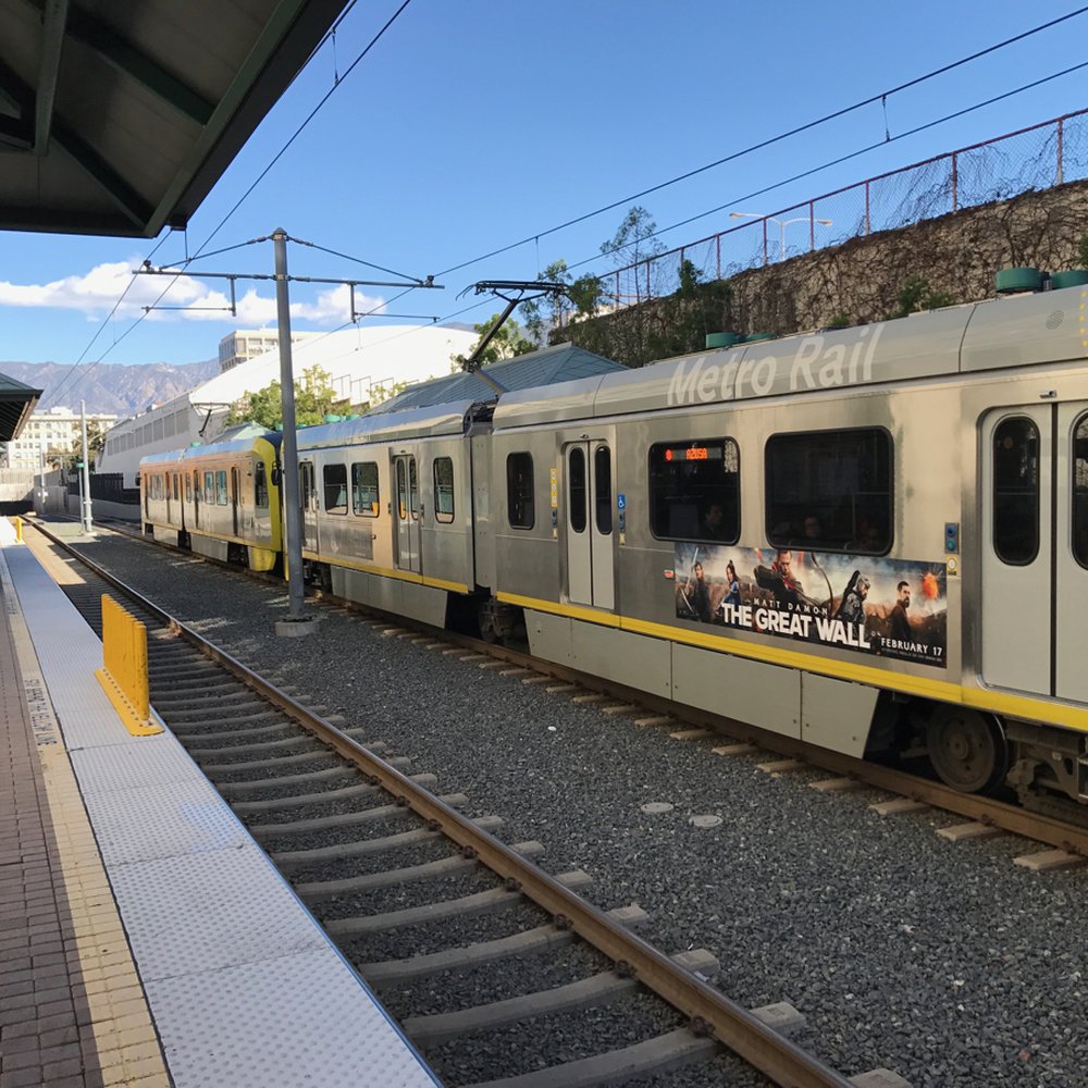 Del Mar Gold Line Station - Looking nirth. - Public Transportation Near Me - Pasadena, California Del Mar Gold Line Station - Looking nirth. - Public Transportation Near Me - Pasadena, California