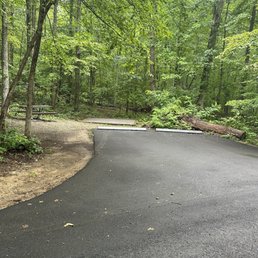 Campsite at Look Rock Campground