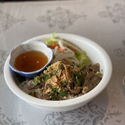 Lemongrass Beef Vermicelli Noodles