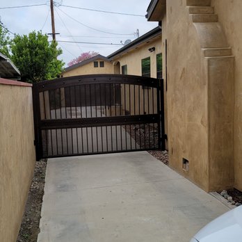 Liam's Gates & Access Control - Gate in stalled  beautiful by Liams gate for Fred Castillo - Fences & Gates Near Me - Los Angeles , California
