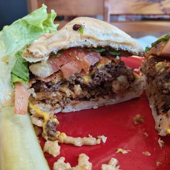 The Hearthstone Oven - Maple Bacon Jam Burger - Bakeries Near Me - Ithaca, Michigan