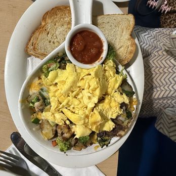 First Awakenings - Vegan Skillet w/ added egg and cheese - Breakfast & Brunch Near Me - Monterey, California First Awakenings - Vegan Skillet w/ added egg and cheese - Breakfast & Brunch Near Me - Monterey, California