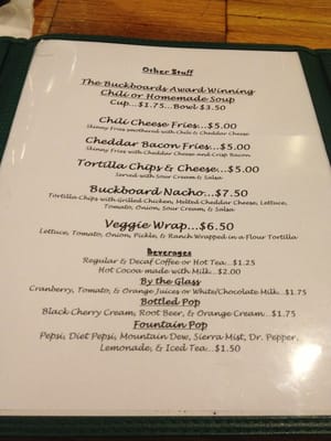 Menu photo 3 Buckboard Bar Reed City, MI Menu photo 3 Buckboard Bar Reed City, MI