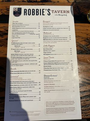 Menu photo 5 Robbie's Tavern Breckenridge, CO Menu photo 5 Robbie's Tavern Breckenridge, CO