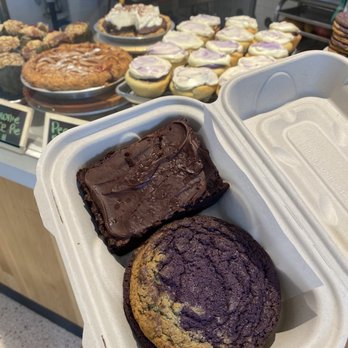 Baking With Ish - Brownie and Ube & Black Sesame Cookies (IG: @eatsbykatiemei) - Bakeries Near Me - San Gabriel, California