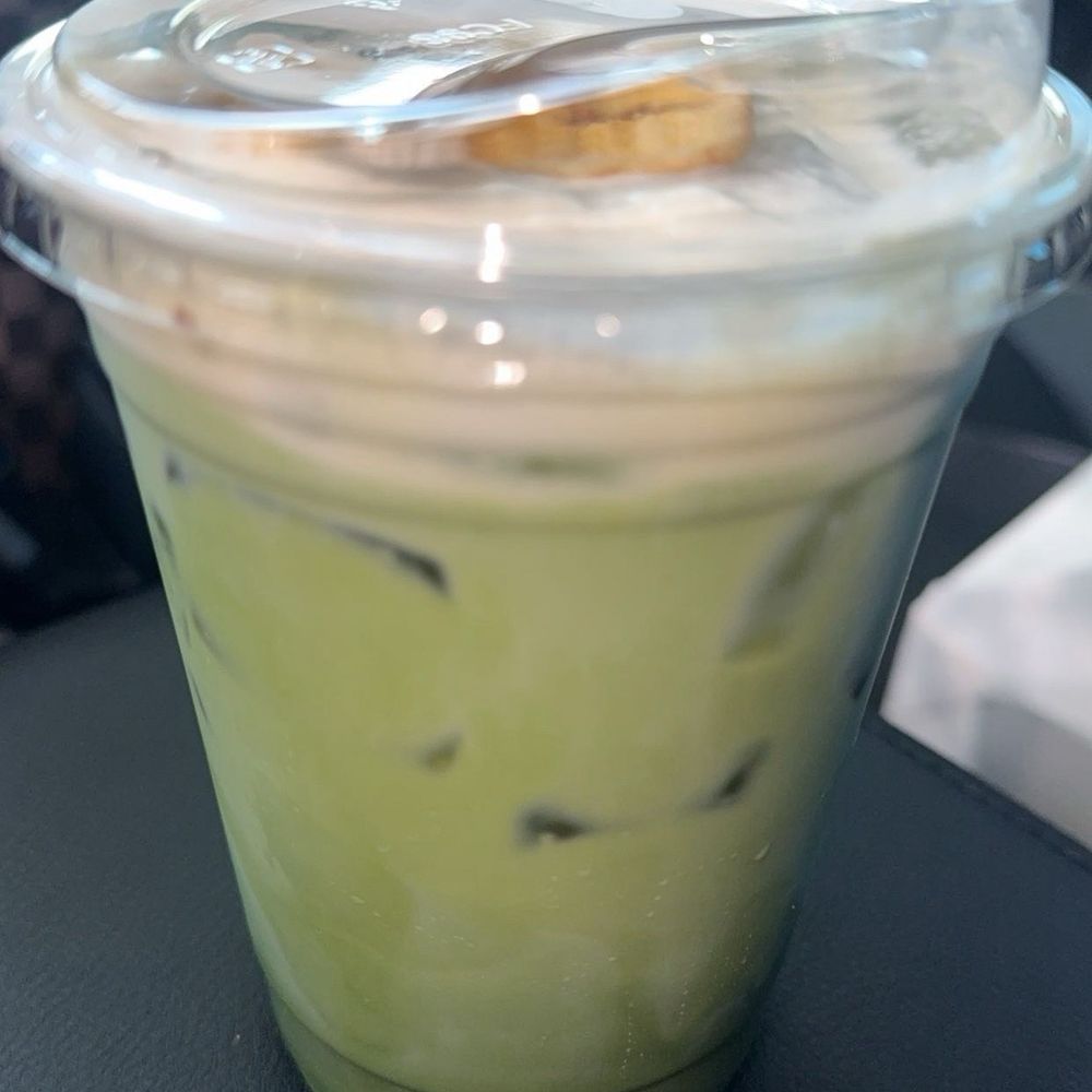 Canani Coffee - Pistachio matcha with cold foam - Coffee & Tea Near Me - Pomona, California
