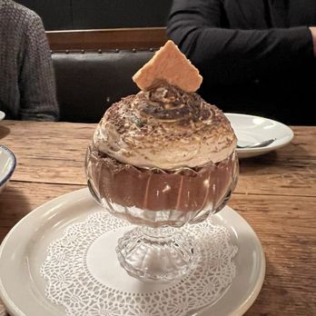 Good Luck Restaurant - S'mores mousse - New American Near Me - Rochester, New York Good Luck Restaurant - S'mores mousse - New American Near Me - Rochester, New York