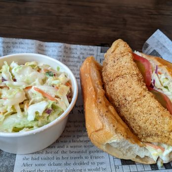 Kickin Kajun - Half po boy 3/25. - Cajun/Creole Near Me - Renton, Washington