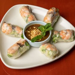 Da Nang Tourane Vietnamese - #3 "Salad-in-a-Roll" aka Salad Rolls w/Shrimp & Pork
