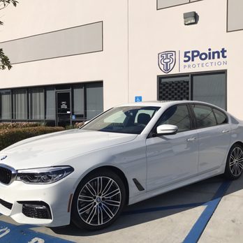 Ceramic Pro - Ceramic Pro-Gold Package and XPEL clear bra full kit, rocker panels and rear wheel impact on 2017 BMW 540i - Auto Detailing Near Me - San Diego, California