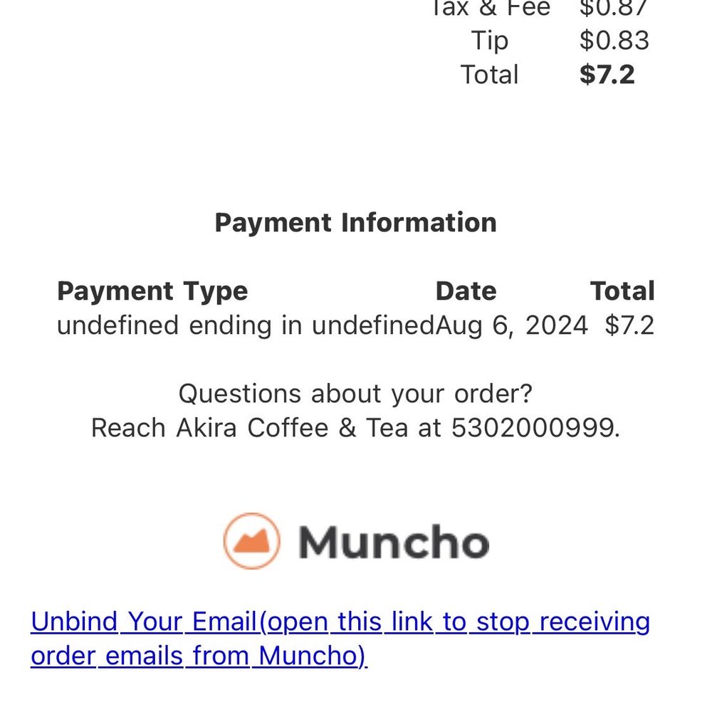 Fourteasons Coffee & Tea - Receipt - Bubble Tea Near Me - Davis, California Fourteasons Coffee & Tea - Receipt - Bubble Tea Near Me - Davis, California