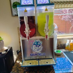 T's Brain Freeze - They delivered and set up the machine and told me how to use it and how long it would take to slush up. Very efficient and great service!