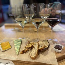 Wine and cheese tasting Wine and cheese tasting