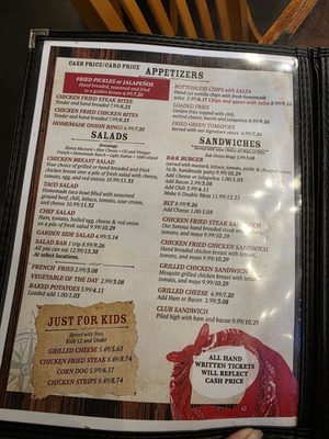 Menu photo 1 R & K Cafe II Hillsboro, TX Menu photo 1 R & K Cafe II Hillsboro, TX