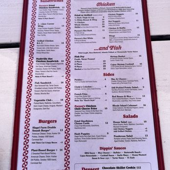 Parson's Chicken & Fish - Logan Square - Menu - New American Near Me - Chicago, Illinois