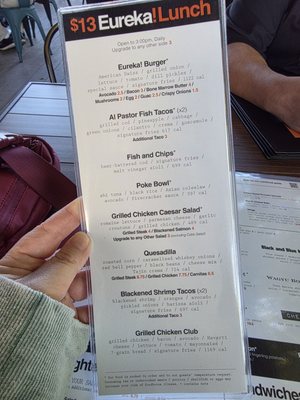 Menu photo 7 Eureka! Sacramento, CA Menu photo 7 Eureka! Sacramento, CA