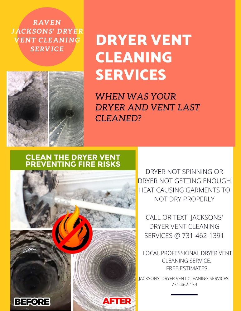 JACKSONS DRYER DUCT AND VENT CLEANING Updated August 2024 Jonesboro, Arkansas Air Duct