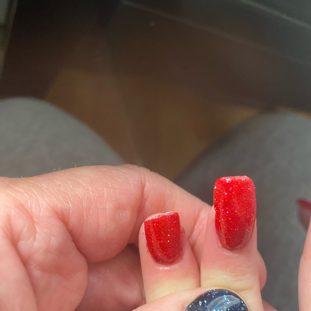 Compared to the length she wanted!!!