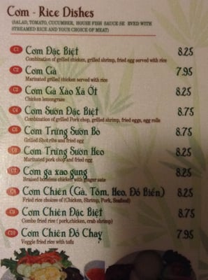Menu photo 8 Pho 7 Kent, WA