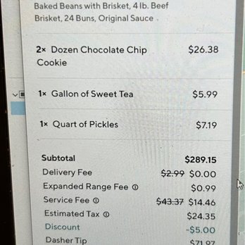 City Barbeque - Reasonable pricing in my opinion when having a decent tasty lunch for 24+ with tax/gratuity/delivery included - Barbeque Near Me - Charlotte, North Carolina