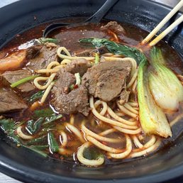 Beef noodle bowl