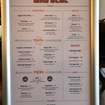 Mad Bene - Italian Near Me - Kapolei, Hawaii Mad Bene - Italian Near Me - Kapolei, Hawaii