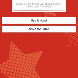 Yelp check-in perk! :)