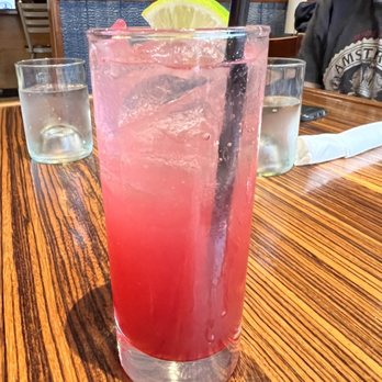 A W Shucks Raw Bar & Grill - Blueberry lemonade mule mocktail - Bars Near Me - Norfolk, Virginia