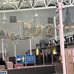 JFK Terminal 8 - Inside of JFK