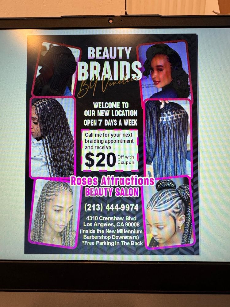 Vinelcia Braiding Logo