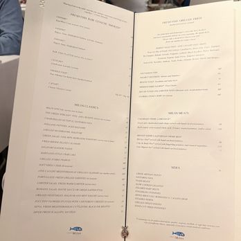 Estiatorio Milos - Menu - Greek Near Me - Las Vegas, Nevada Estiatorio Milos - Menu - Greek Near Me - Las Vegas, Nevada