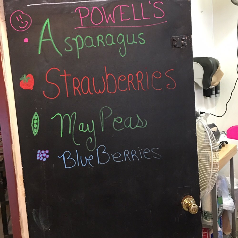 Powell's Roadside Market - They post what is in season and local at the stand. Ask. They will let you know. - Farmers Market Near Me - Moyock, North Carolina Powell's Roadside Market - They post what is in season and local at the stand. Ask. They will let you know. - Farmers Market Near Me - Moyock, North Carolina